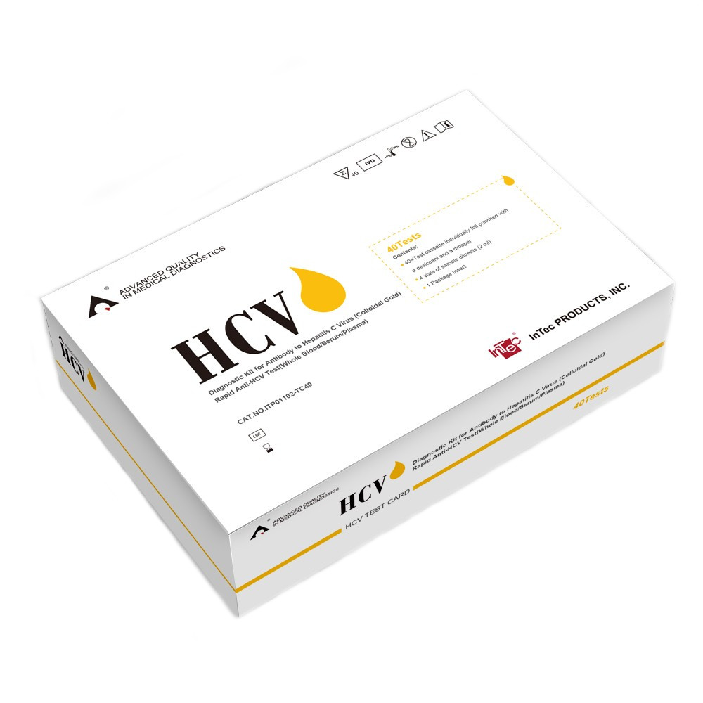 Anti Hepatitis C Rapid Test WHO Pre qualified 40 Tests ProDiag