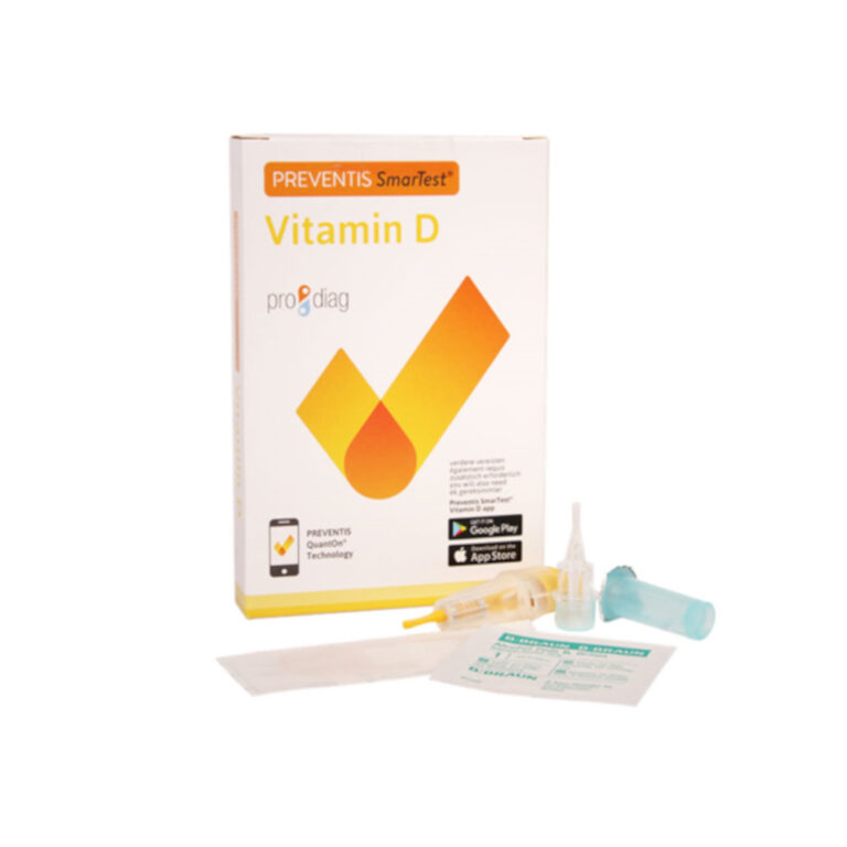 Vitamin D self test, IFU and readout on smartphone; 1