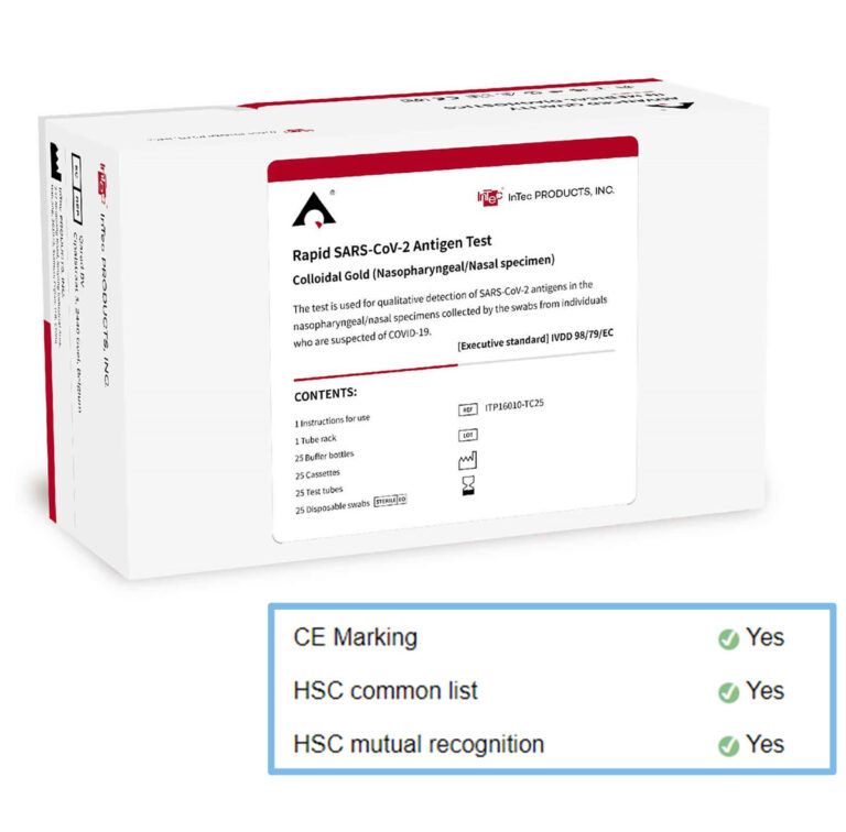 Our SARS-CoV-2 Antigen Rapid Test has been added to the European Union’s HSC list!